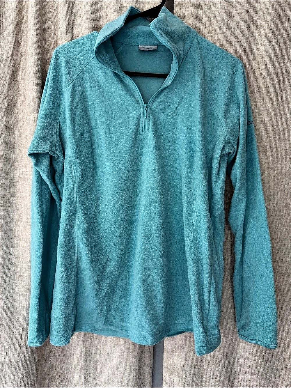 Columbia Fast Trek II Fleece Jacket Women's Blue Quarter-Zip